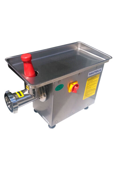 Mateka ET KIYMA MAKİNESİ 12'LİK - TEK DEVİRLİ (12M)