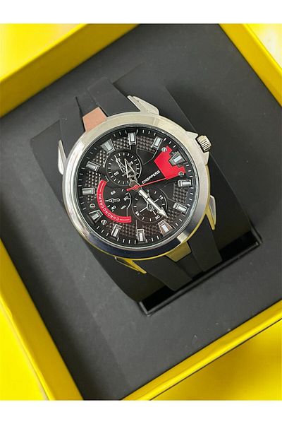 Choppers Rubber Watchband Sports Men's Watch