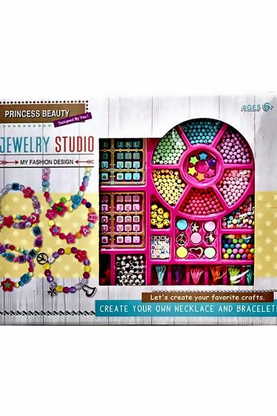 OMZ Design Your Wristband Necklace Fun Set Girls Kids Educational Toy Boy Toys