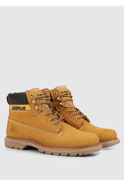 Caterpillar Pánske žlté čižmy pre mačky Colorado