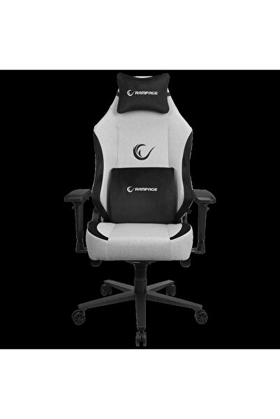 Rampage Kl-r72 Woof Beyaz Üst Seviye Terletmez Kumaş Oyuncu Koltuğu