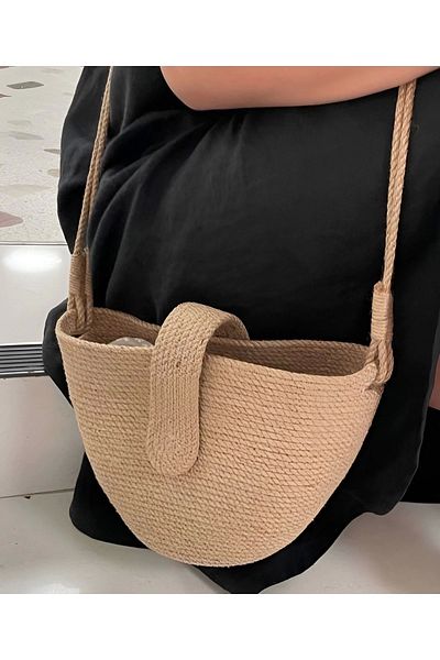 Hediyeninellitonu Geantă de design geantă de paie, geantă de femei autentică, geantă lucrată manual, geantă de iută