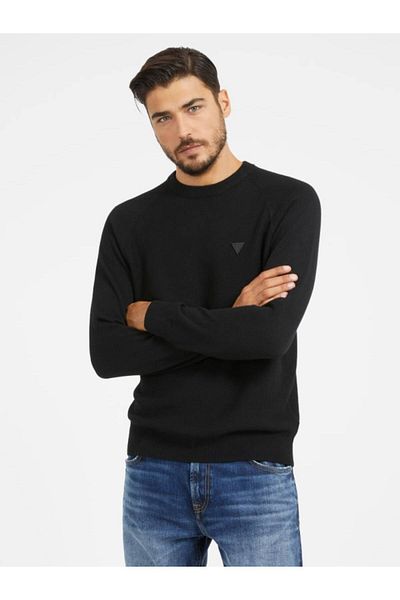 Guess Alec Raglan Ls Cn Stitch Men's Sweater