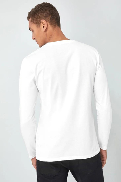 Superlife Ανδρικό μακρυμάνικο μπλουζάκι με στάμπα της Καλιφόρνια SPR25TS38