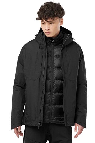 Salomon Lc2353100 Patroller 3in1 down 600 Filling Goose down Men's Coat Black