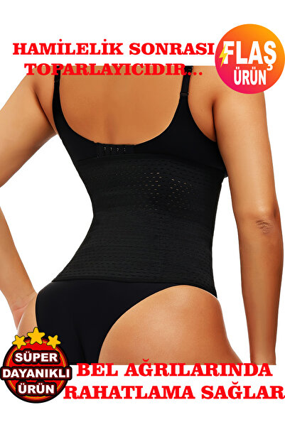 KEMSON Corset de maternitate postpartum - 4 sârme, postură verticală, respirabil și de recuperare