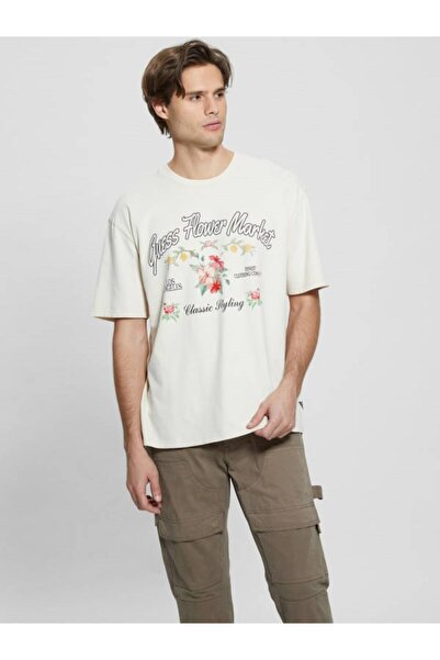 Guess Ανδρικό T-Shirt Ss Bsc Flower Market