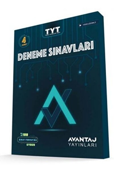 Limit Yayınları Avantaj Yayınları Avantaj TYT Video Çözümlü 4`lü Deneme Sınav...