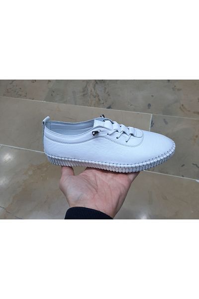 VEFAZEN Women's Inner-Outside Genuine Leather Orthopedic Soft Sole Seasonal Casual Shoes