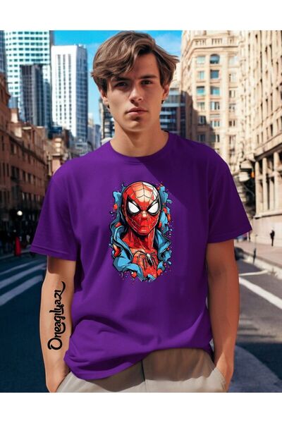 H&GHAMLEGİYİM Printed Men's Oversize T-Shirt