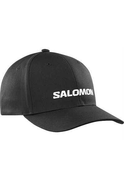 Salomon LC2237300 Logo Cap Unisex Hat Black