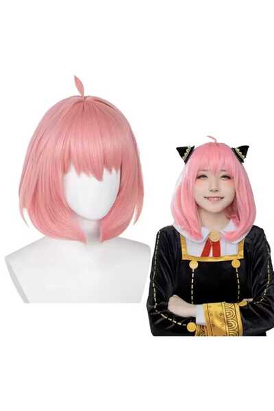 Butic Anime Cosplay Anya Forger Peruk Spy X Family Anime Kawaii Peruk Lolita ...