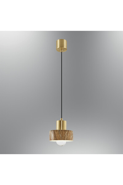 Özcan Aydınlatma Özcan Aydınlatma 3105-04 Tekli Sarkıt Kahve