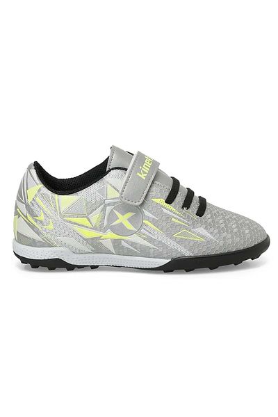 Kinetix ESTES TF 4FX Gray Boys' Astroturf Field Shoes