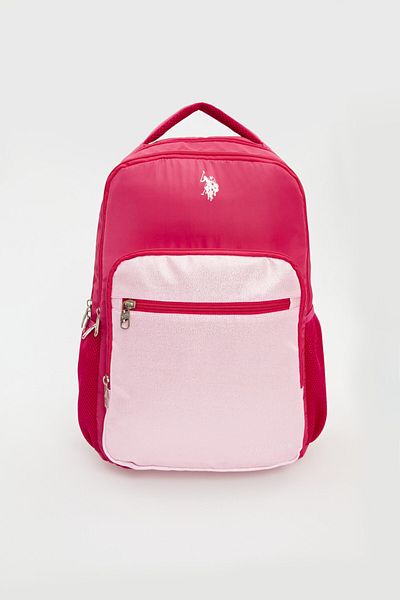 U.S. Polo Assn. Πόλο Ασν. Σχολικό Σακίδιο Plcan 23117 Ροζ