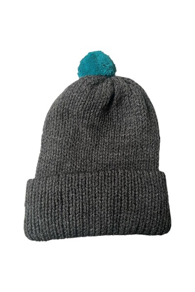 ŞengülKozmetik قبعة شتوية محبوكة يدويًا وقبعة مع بوم بوم