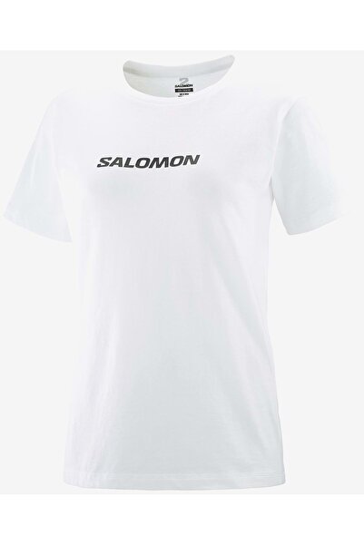 Salomon LC2217 Logo SS Tee W T-shirt Γυναικείο T-Shirt ΛΕΥΚΟ