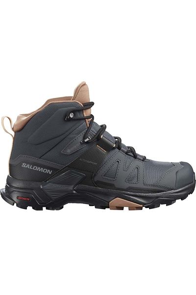 Salomon 412956   X Ultra 4 Mid Gtx W Ebony/mocha Mousse/almond Cream Γυναικείες μπότες εξωτερικού χώρου