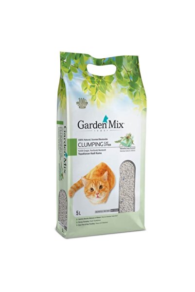 Gardenmix Marsilya Sabunlu Ince Taneli Kedi Kumu 5 L