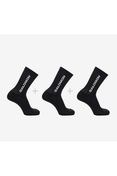Salomon Унисекс комплект чорапи Black Everyday Crew от 3 части