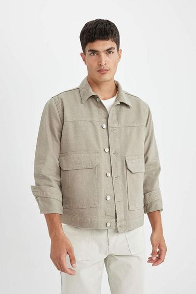 DeFacto Slim Fit Slim Fit Jean Jacket B8155ax24au