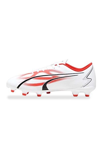 Puma حذاء كرة القدم للرجال Ultra Play Fg/ag أبيض- أسود-f10742301
