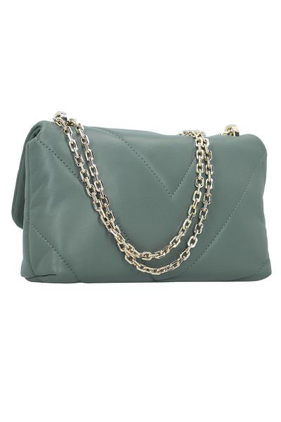Patrizia Pepe Fly Padded Umhängetasche Leder 25 cm