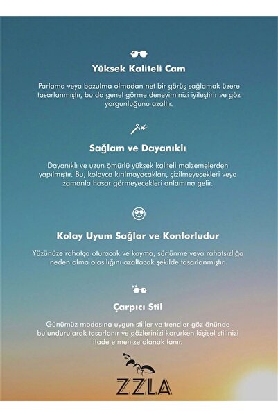 Zzla 2’Li Kadın Siyah Kahverengi Fırsat Seti Güneş Gözlüğü