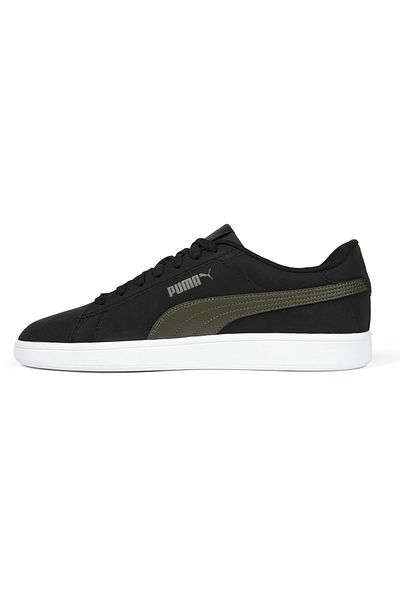 Puma 392336-07 Smash 3.0 Buck Unisex Sports Shoes Black-green