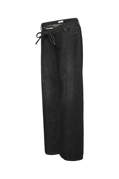 Mama Licious Umstandsjeans mit weitem Bein Umstands-jeans