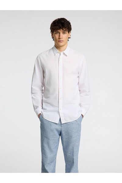 Selected Homme Slim Fit Hemd 100% Baumwolle