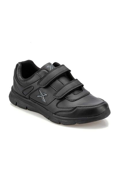 Kinetix Adun Ii Black Color Unisex Velcro Sneakers