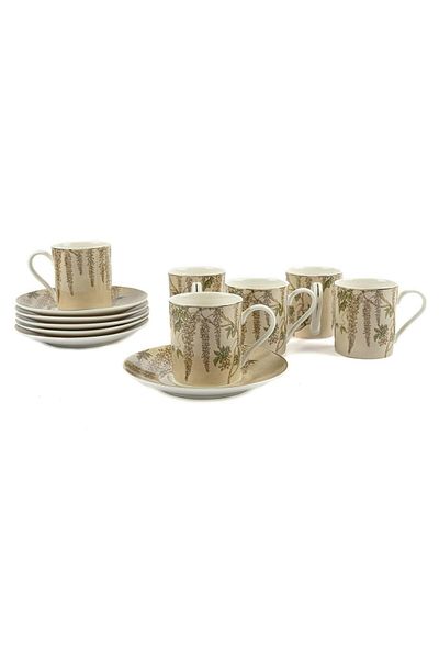 Mikasa Moor P038. 340063   Heaven Tree Set of 6 Coffee Cups 90Cc