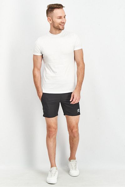 adidas Men Sportswear Fit Brand Logo Short, Black