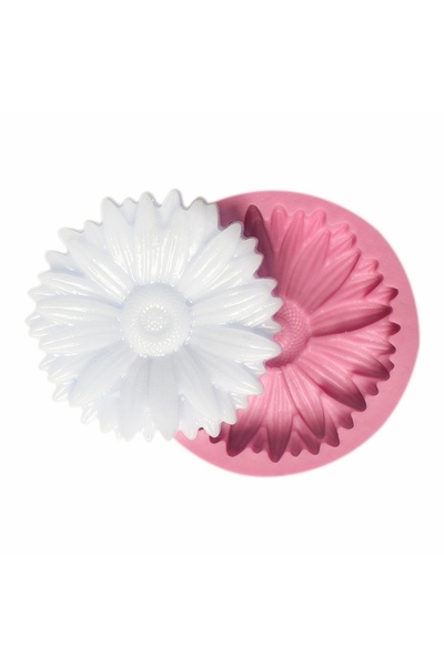 morlalem m 4,5cm Çiçek Silikon Kalıp K-1390, Taş Tozu Sabun Alçı Mum Kalıbı