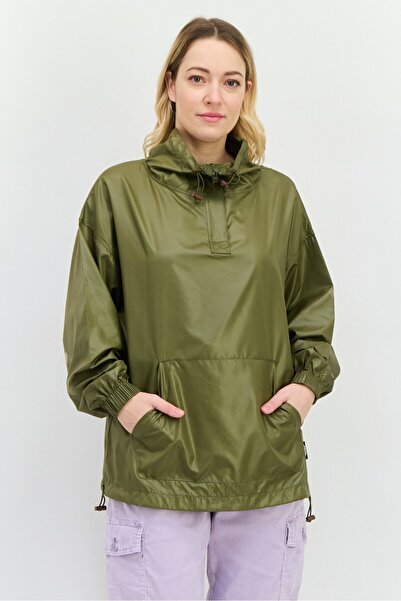ASOS 4505 Women Plain Windbreaker Jackets, Olive
