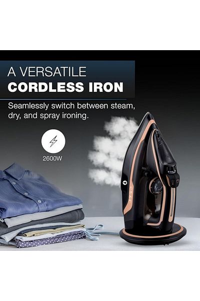 Lion STEAM CORDLESS IRON, 2600W, 300ml, Ceramic Soleplate