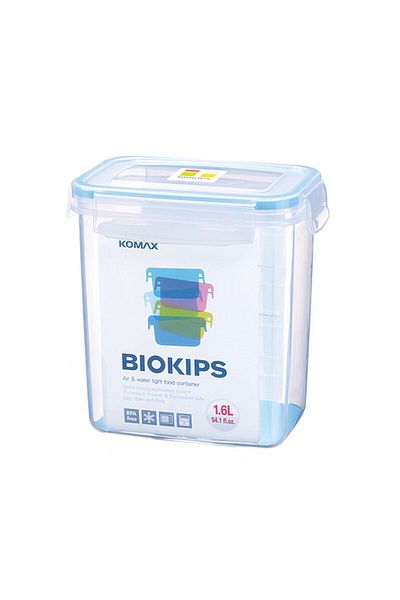 komax Rectangular Korean Plastic Container. Capacity 1600 ml