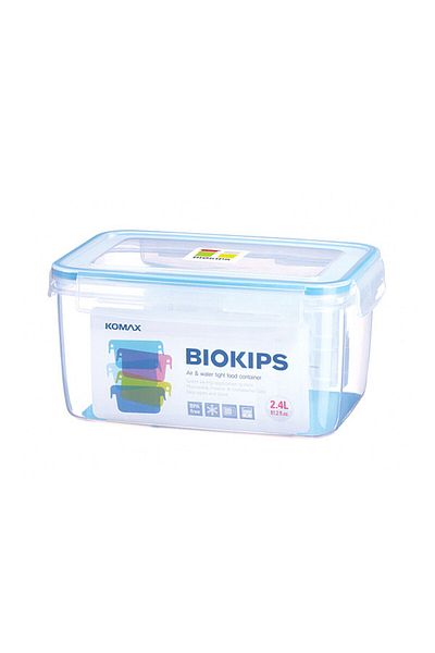 komax Rectangular Korean Plastic Container. Capacity 2400 ml