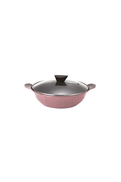 NEOFLAM Extrema granite frying pans, 36 cm, pink