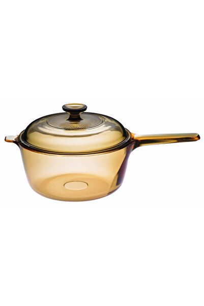 Visions وعاء زجاجي فرنسي للطبخ، سعة 2.5 لتر. / VSP-2.5