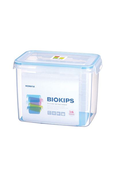 komax Rectangular Korean Plastic Container. Capacity 3600 ml