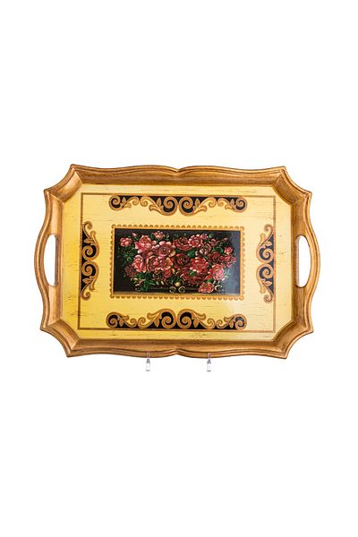 Dania wood serving tray classic design 53 cm
