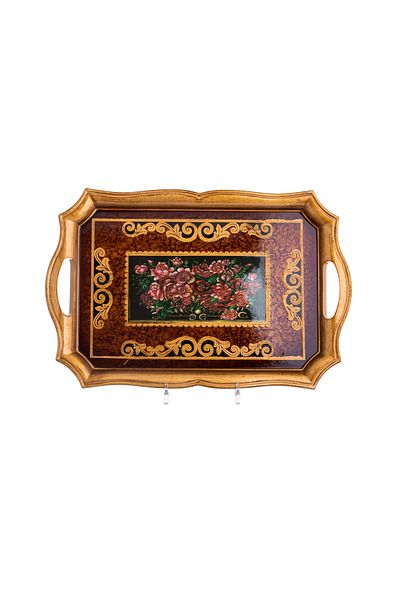 Dania wood serving tray classic design 40 cm