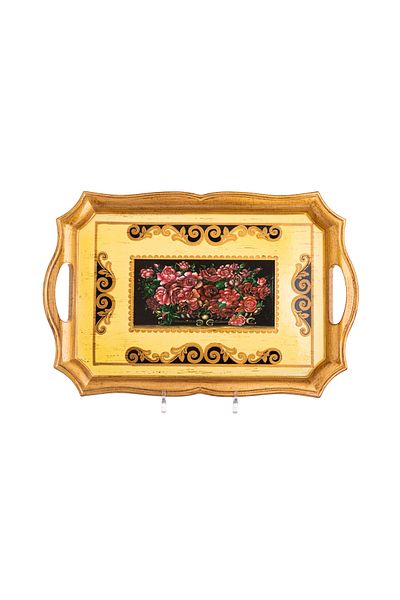Dania wood serving tray classic design 40 cm