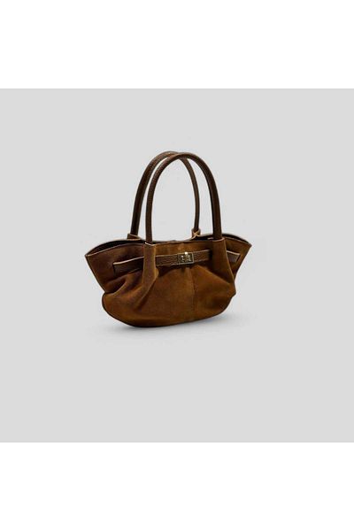 Zeynep Keskin Design Geantă de mână și de umăr pentru femei din PIELE DE CĂPĂȚI VERITĂ, mărime mini