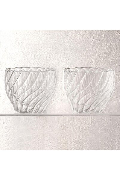 Jumbo Glory D.wall 2'li 400ml Çift Cidarlı Optik Kase