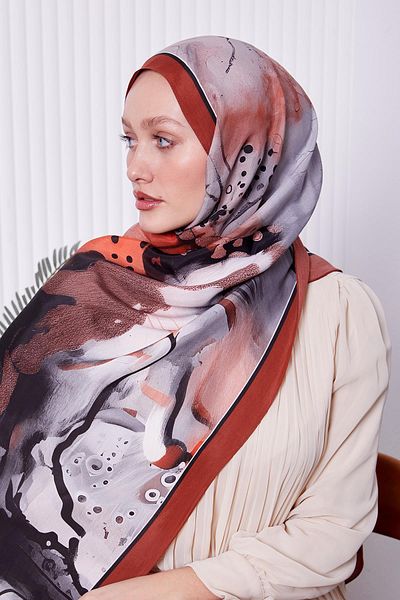 Levidor Tile Marbled Pattern Royal Shawl