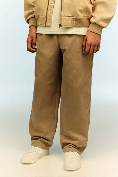 H&M Loose-fit cotton twill trousers
