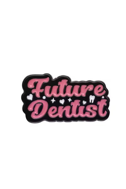 Prof Future Dentist Yazılı Medikal Broş P0656